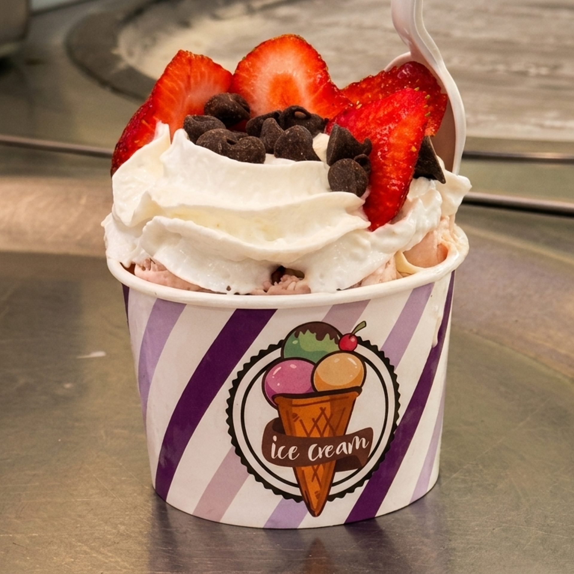 Pair It with Rolled Ice Cream